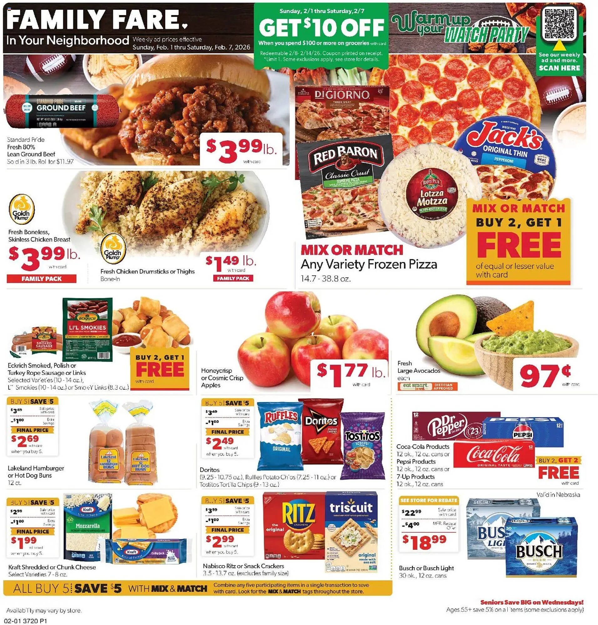 Family Fare weekly ad
