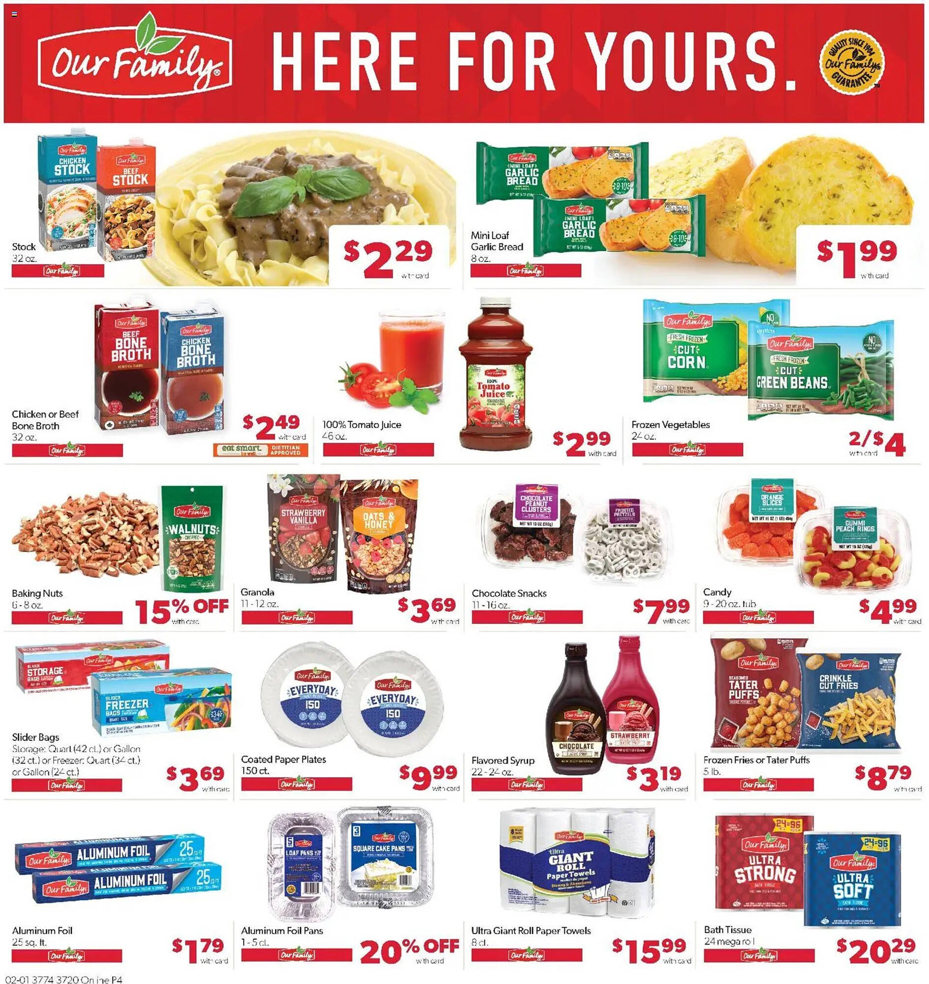 Family Fare weekly ad