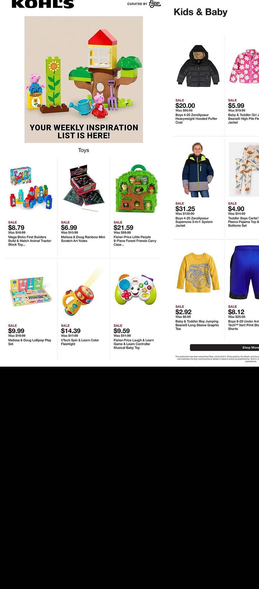 Kohl's weekly ad