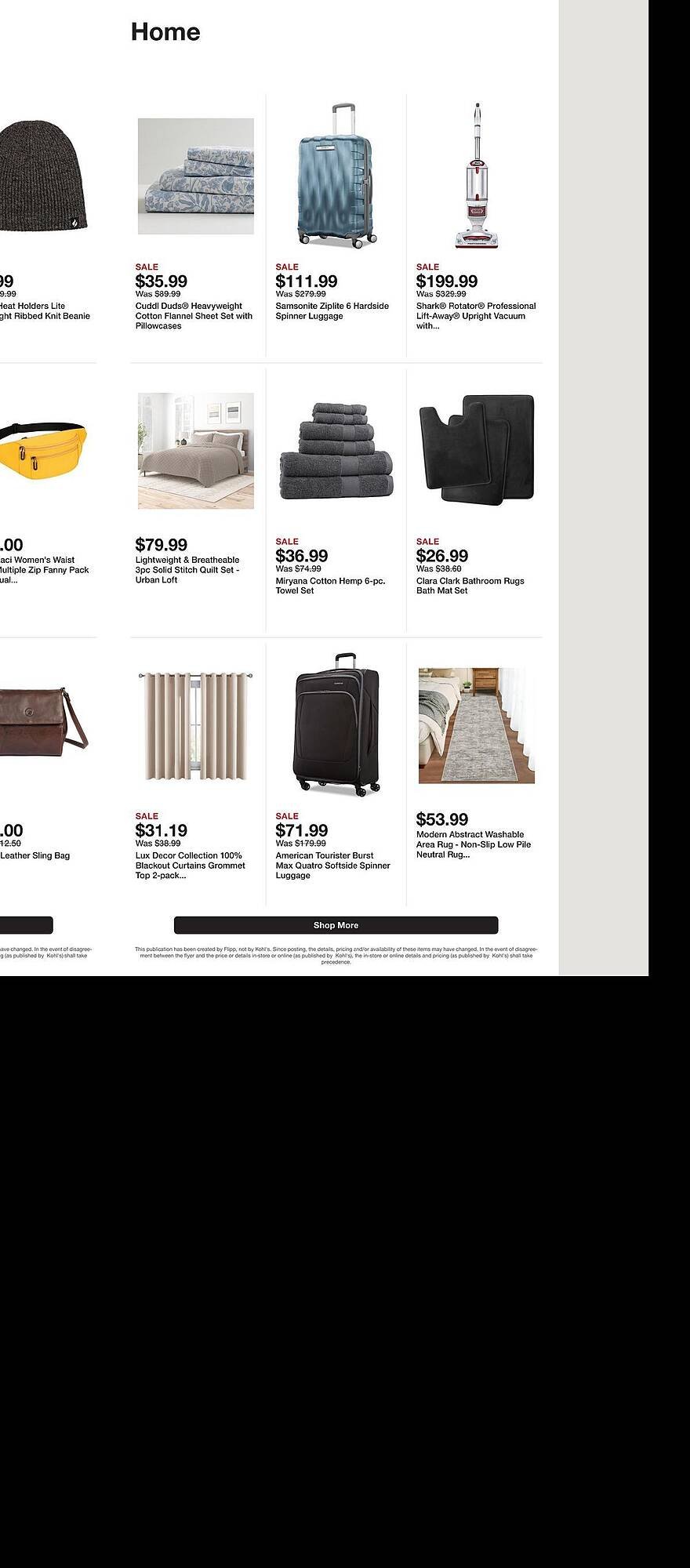 Kohl's weekly ad