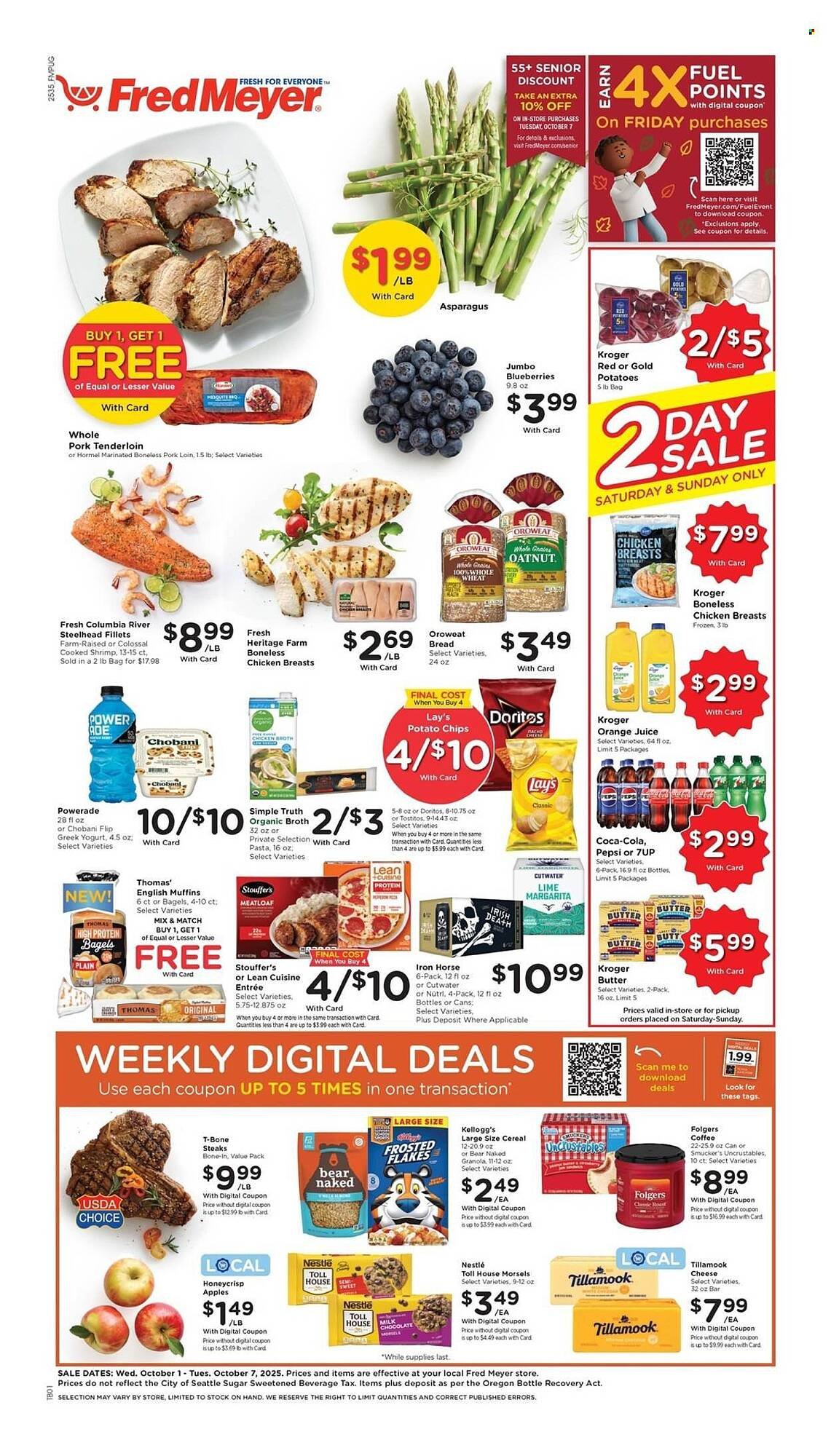 Fred Meyer weekly ad (2025-10-01 - 2025-10-07) | 1