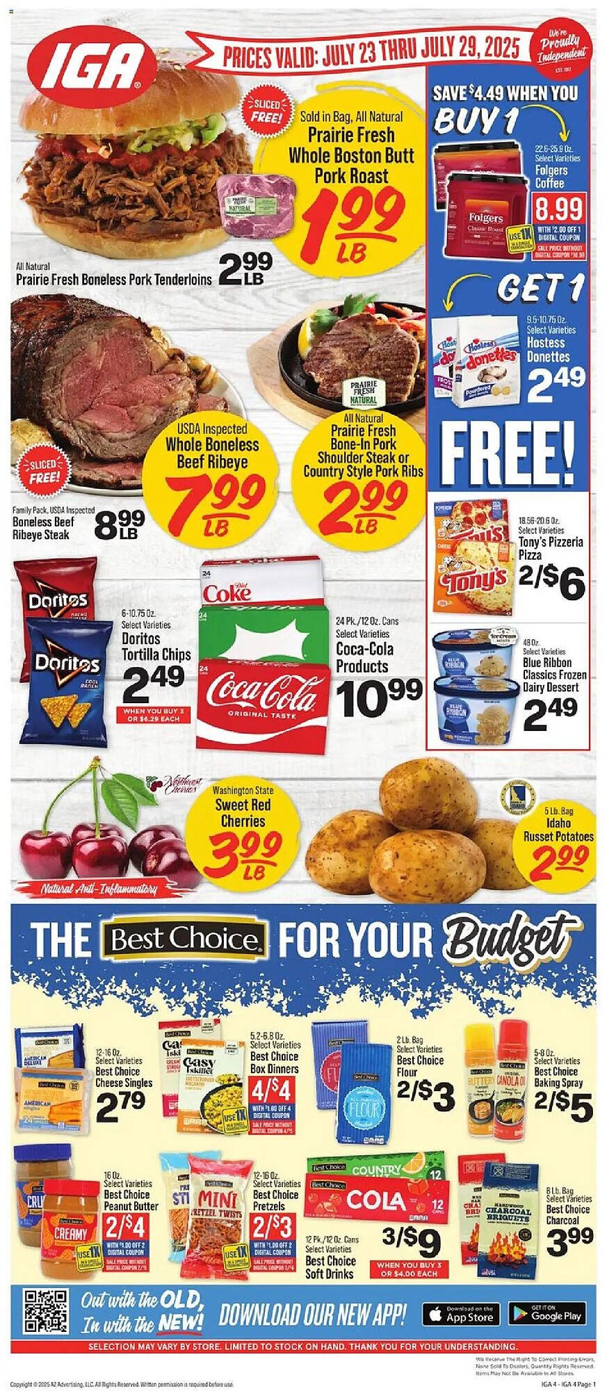 IGA Weekly Ad (2025-07-23 - 2025-07-30) | 1