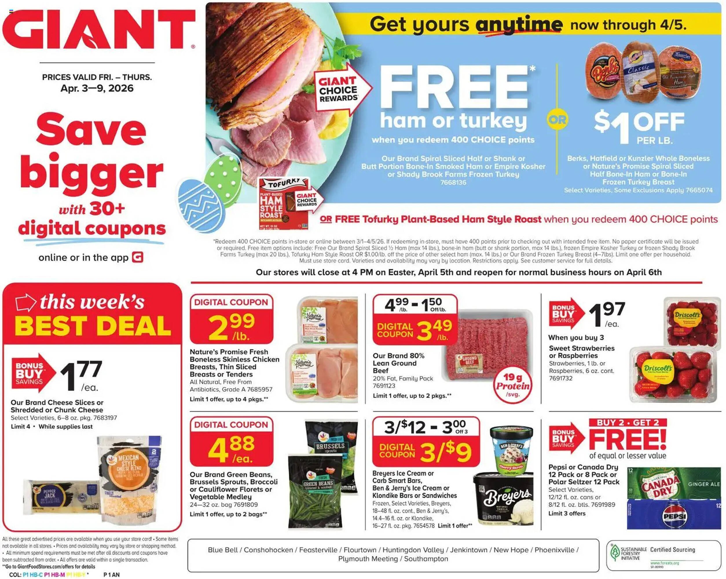 GIANT weekly ad