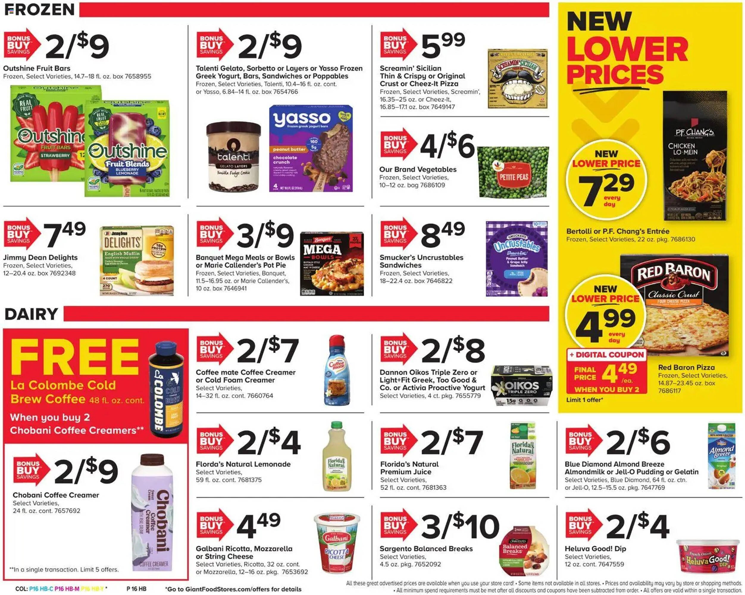 GIANT weekly ad