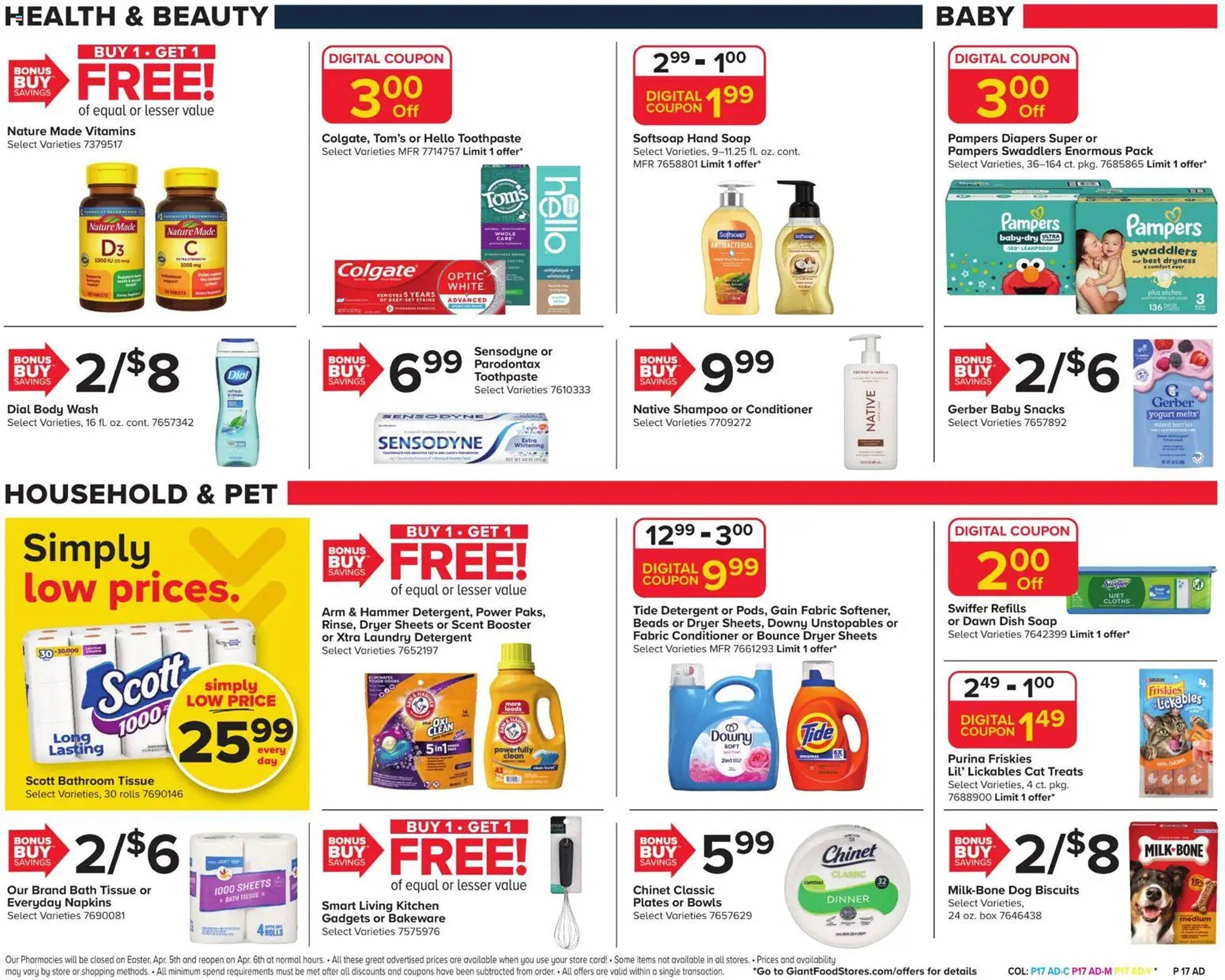 GIANT weekly ad