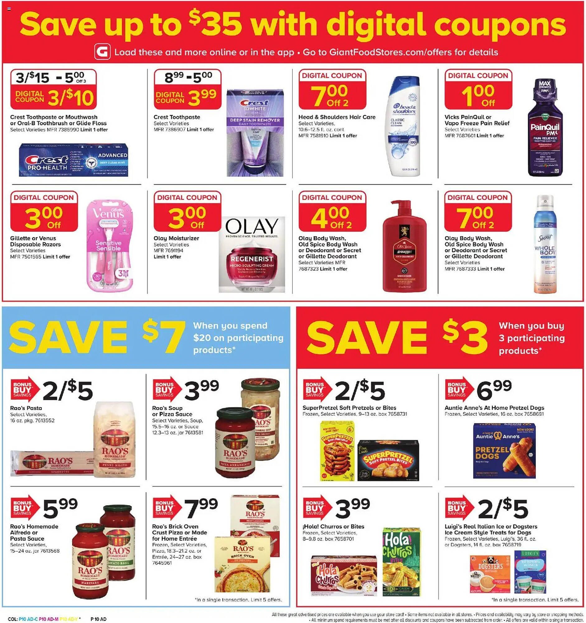 GIANT weekly ad