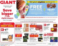 GIANT weekly ad