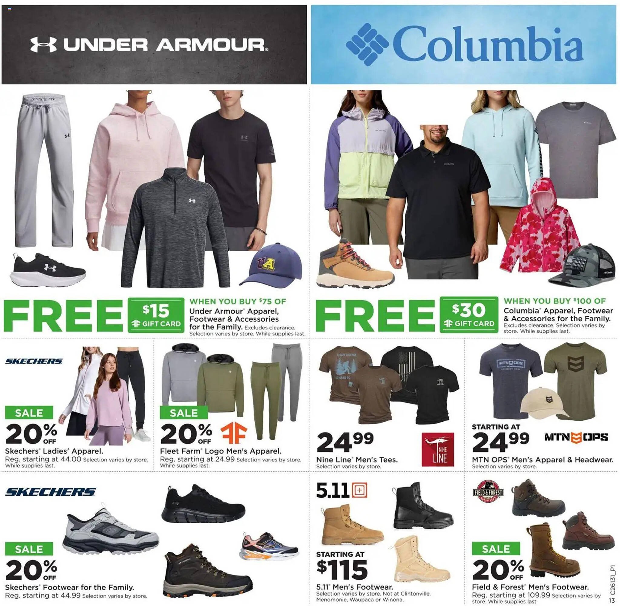 Mills Fleet Farm weekly ad