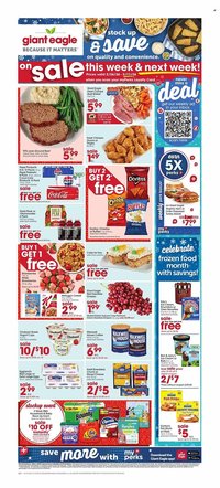 Giant Eagle weekly ad