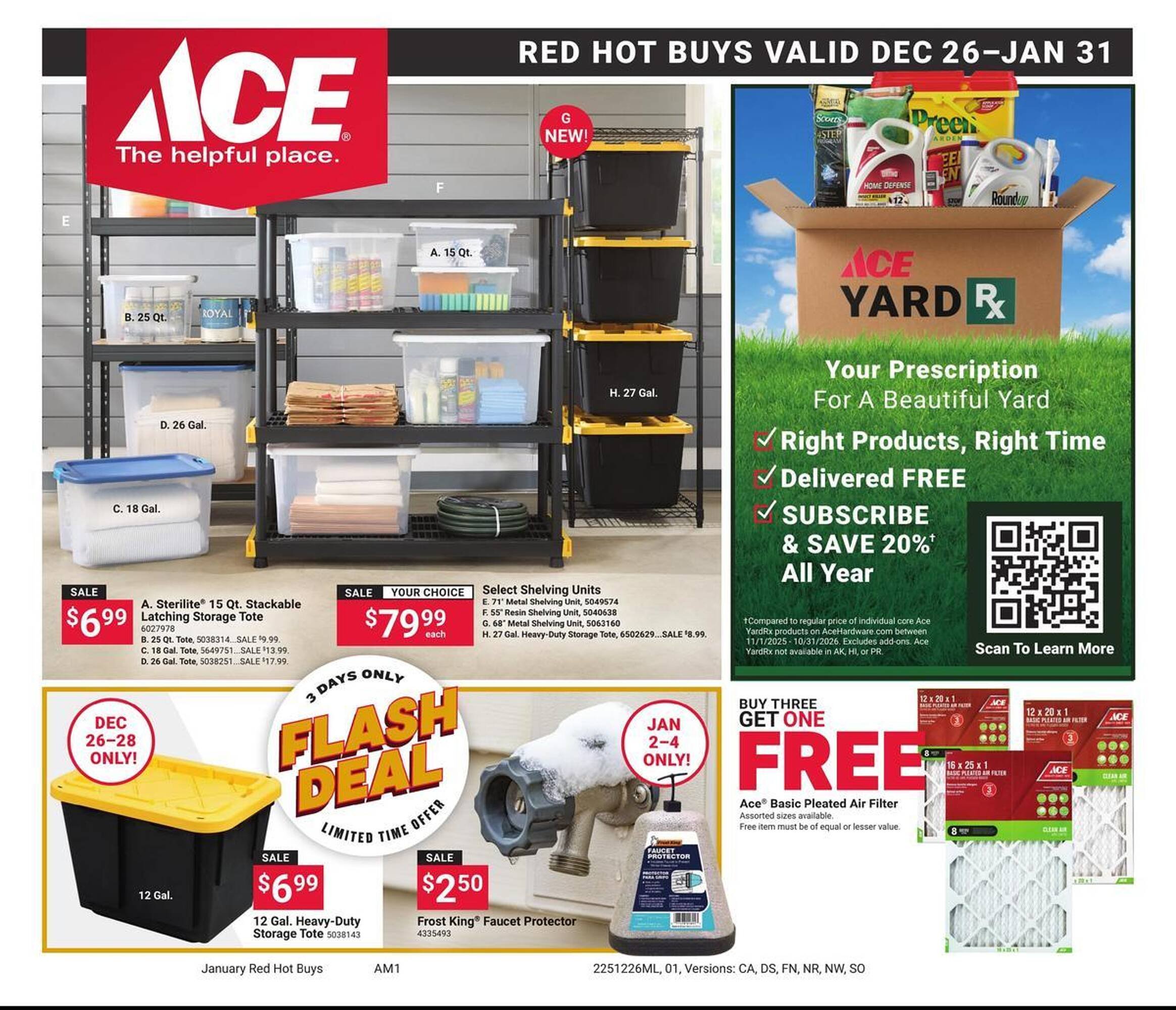 Ace Hardware flyer