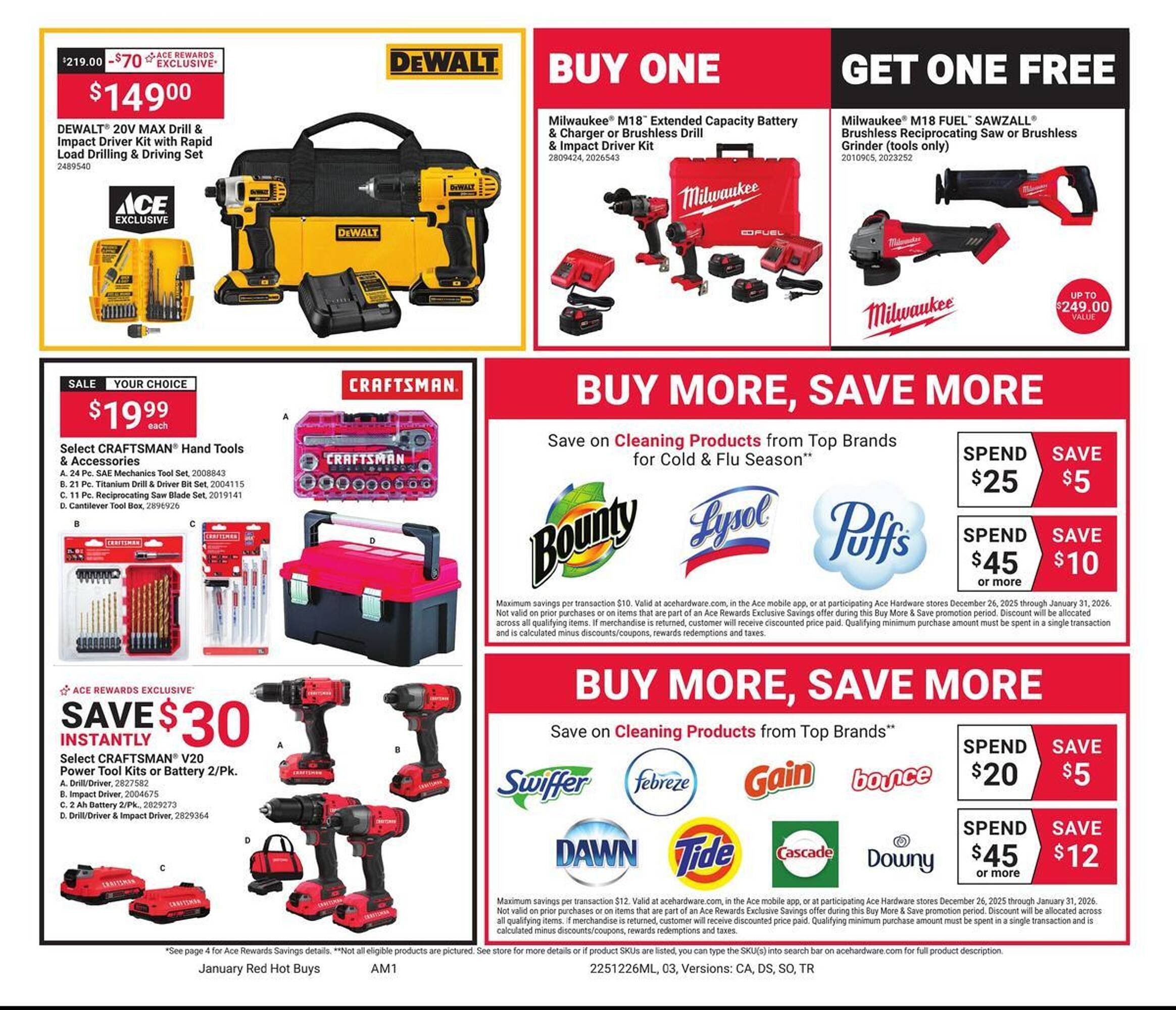 Ace Hardware flyer