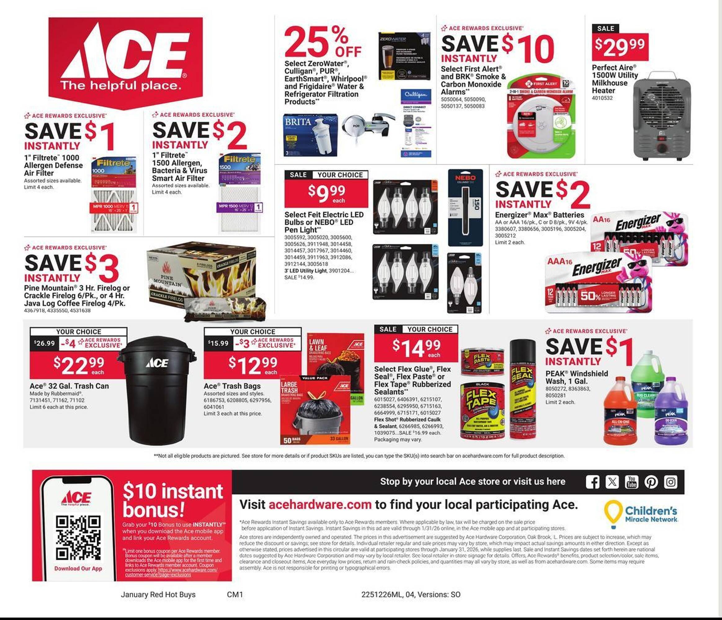 Ace Hardware flyer