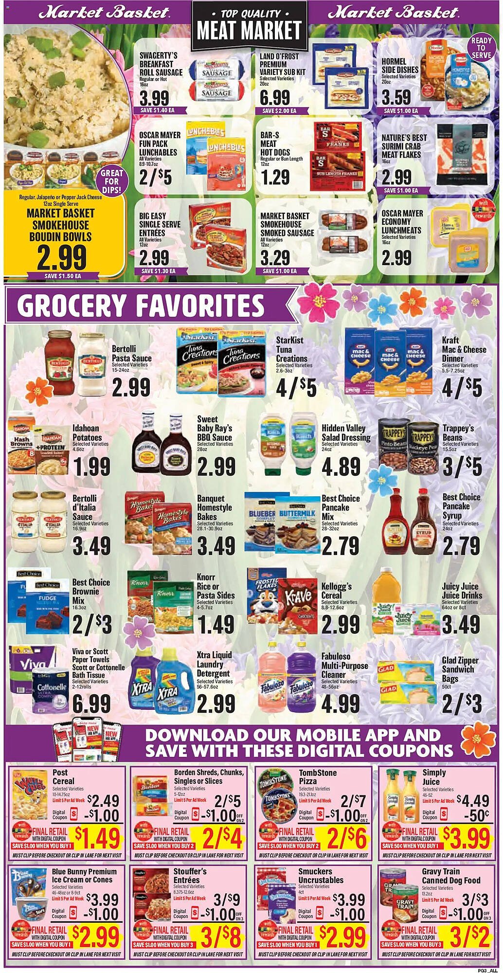Market Basket weekly ad