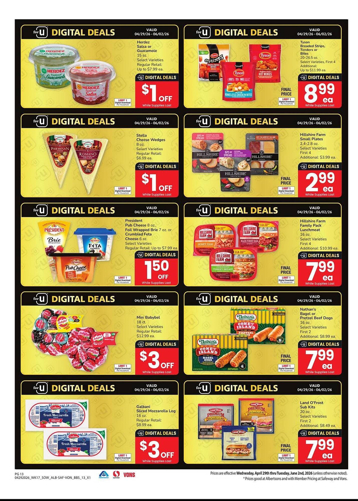 Safeway weekly ad