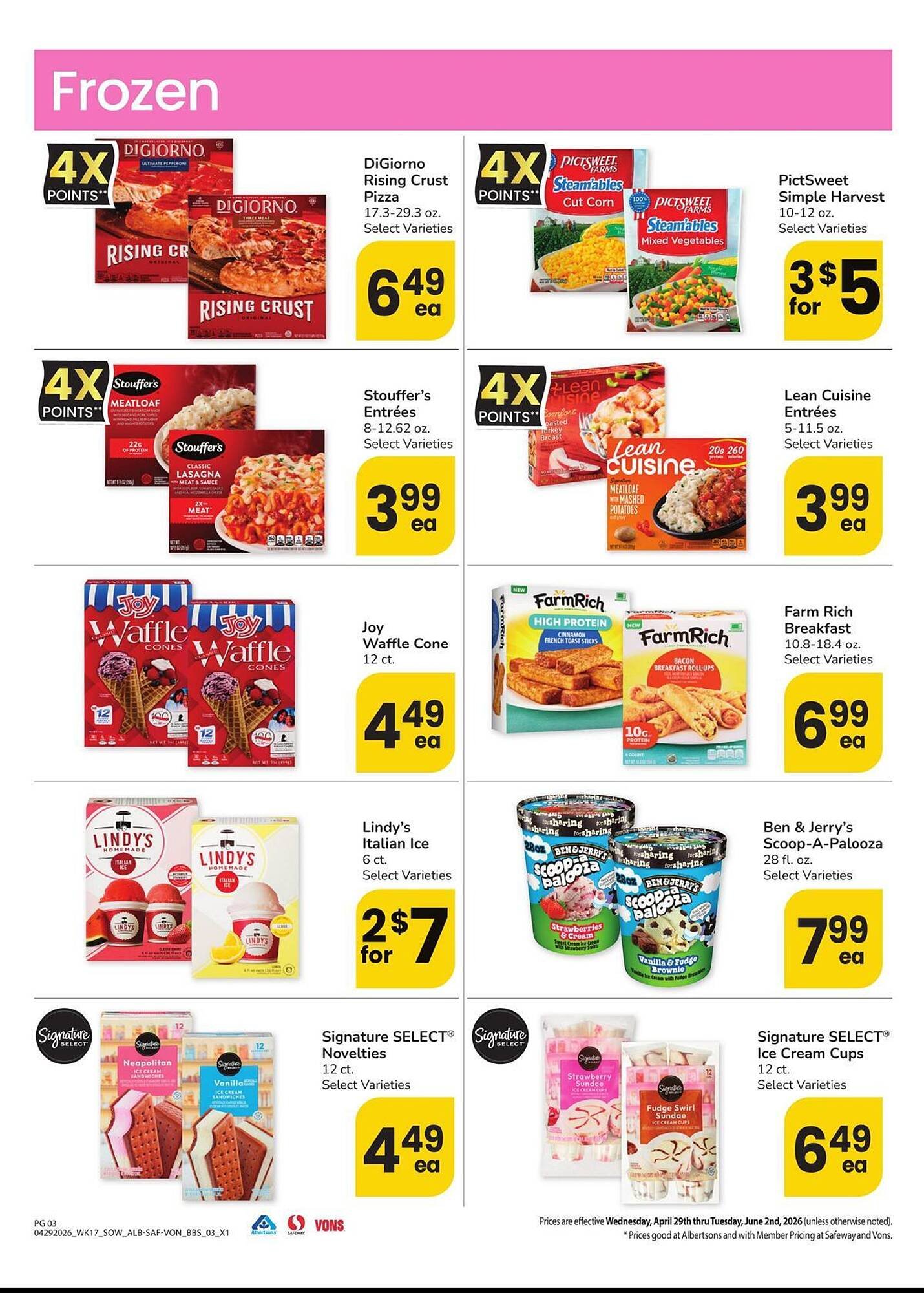 Safeway weekly ad