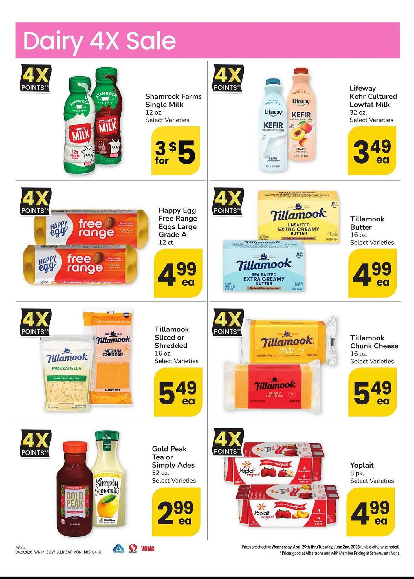 Safeway weekly ad