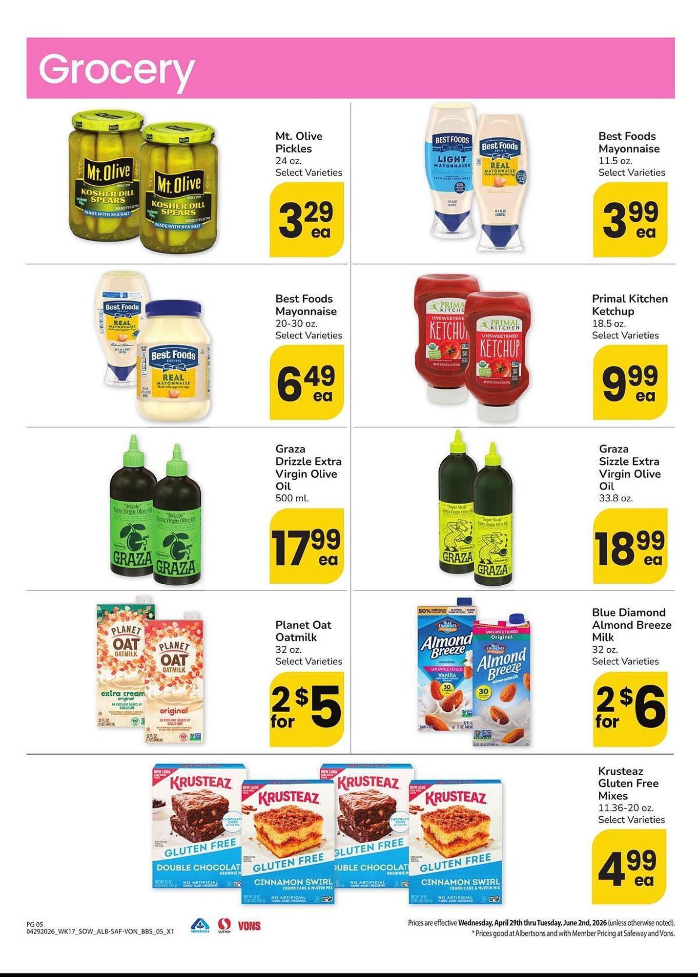 Safeway weekly ad