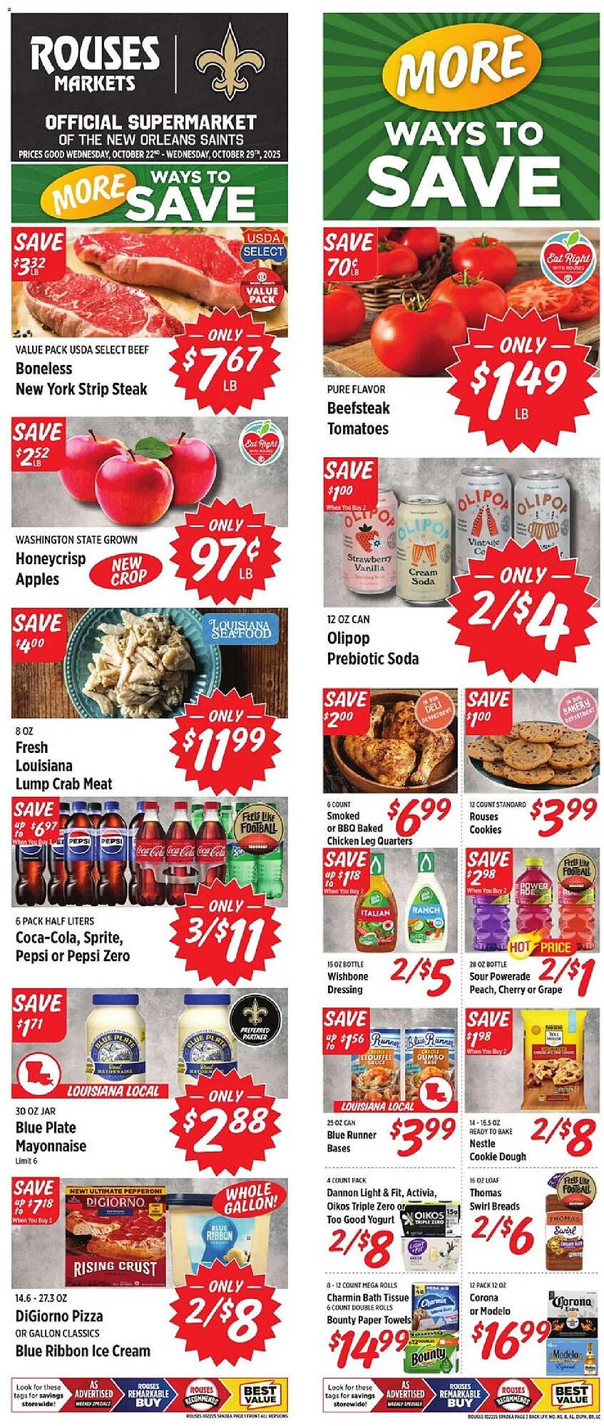 Rouses weekly ad (2025-10-22 - 2025-10-29) | 1