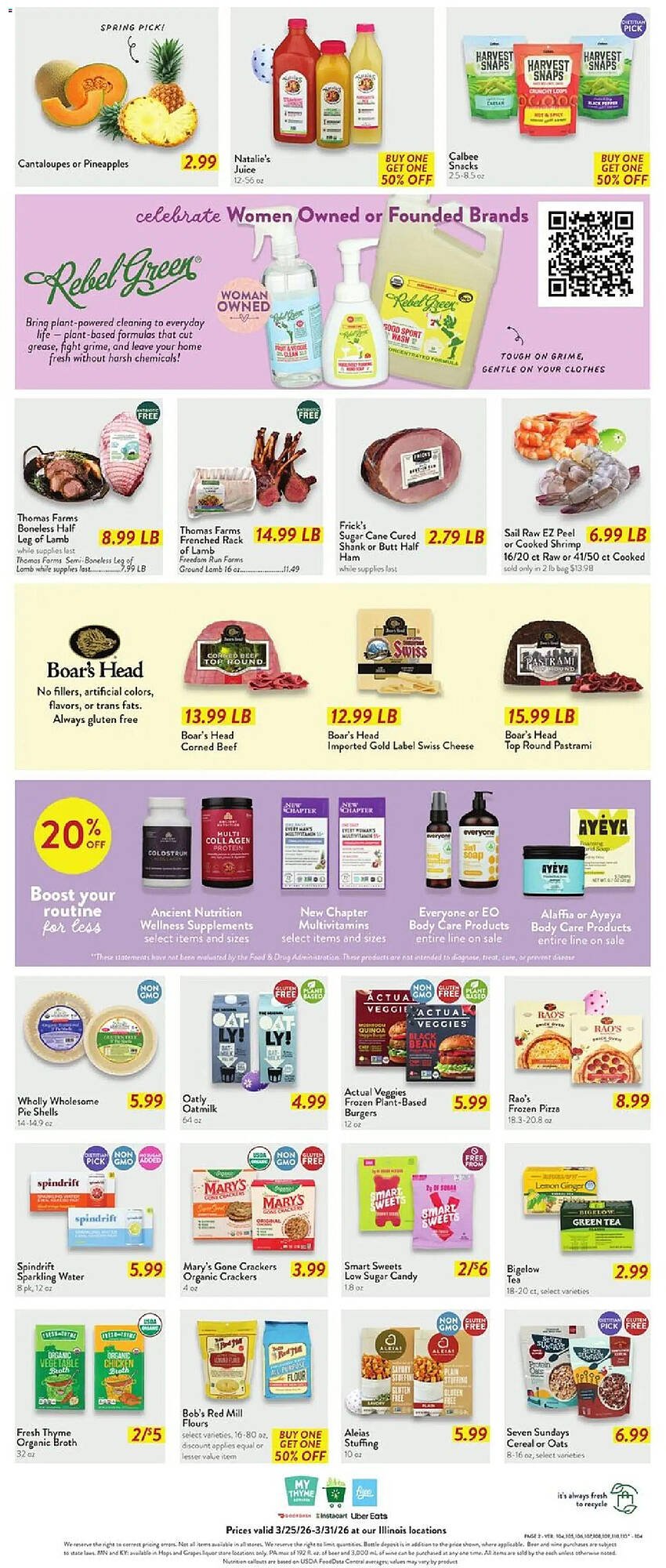 Fresh Thyme weekly ad