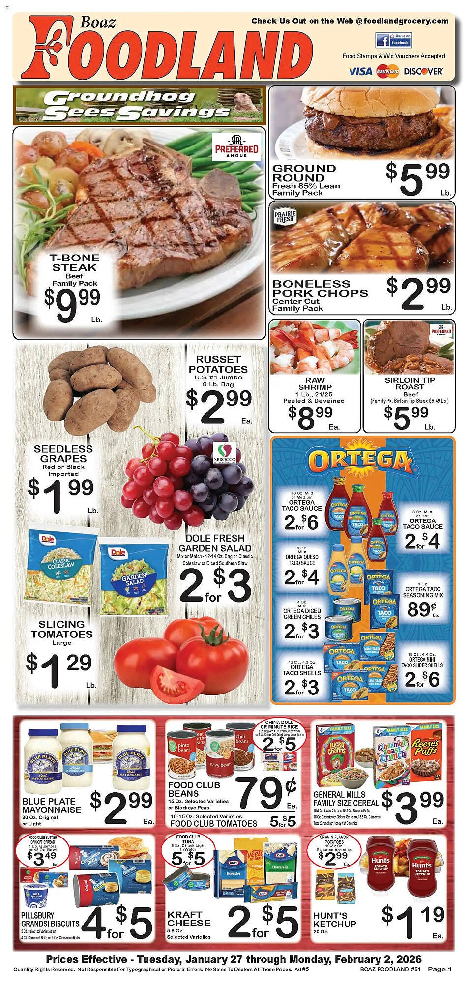 Foodland weekly ad (2026-01-27 - 2026-02-03) | 1