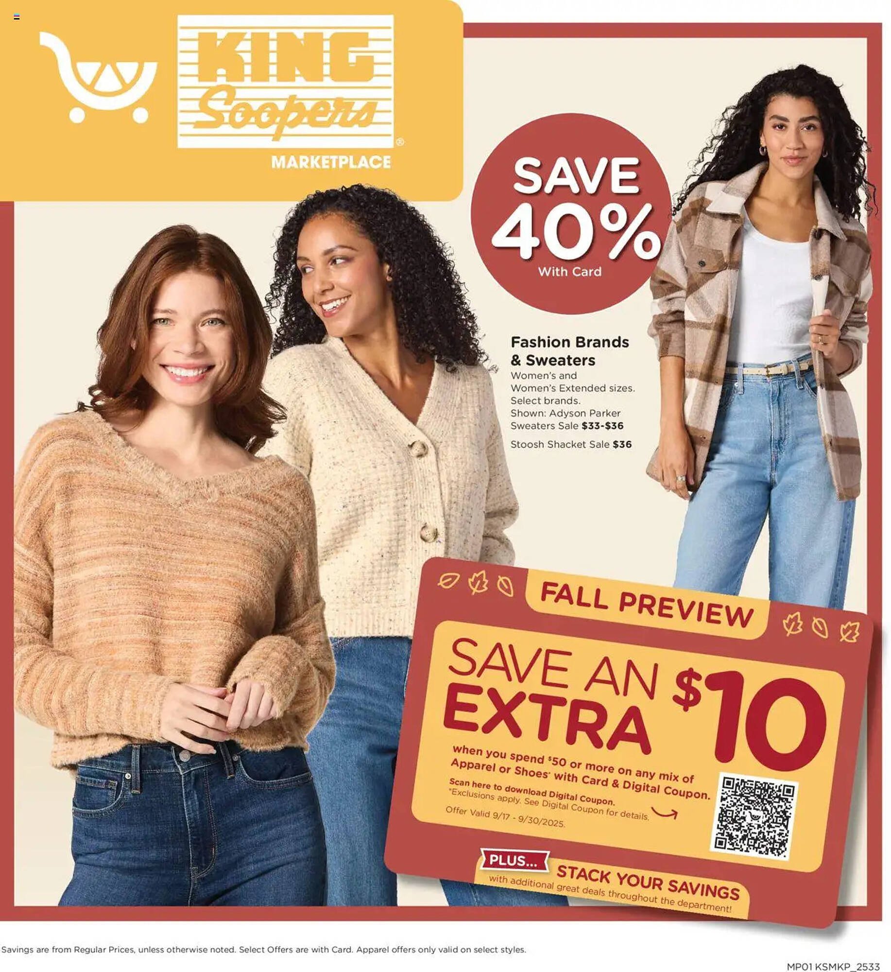 King Soopers weekly ad (2025-09-17 - 2025-09-23) | 1