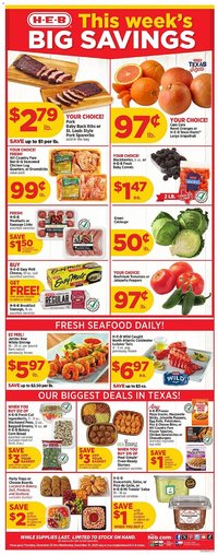 H-E-B weekly ad