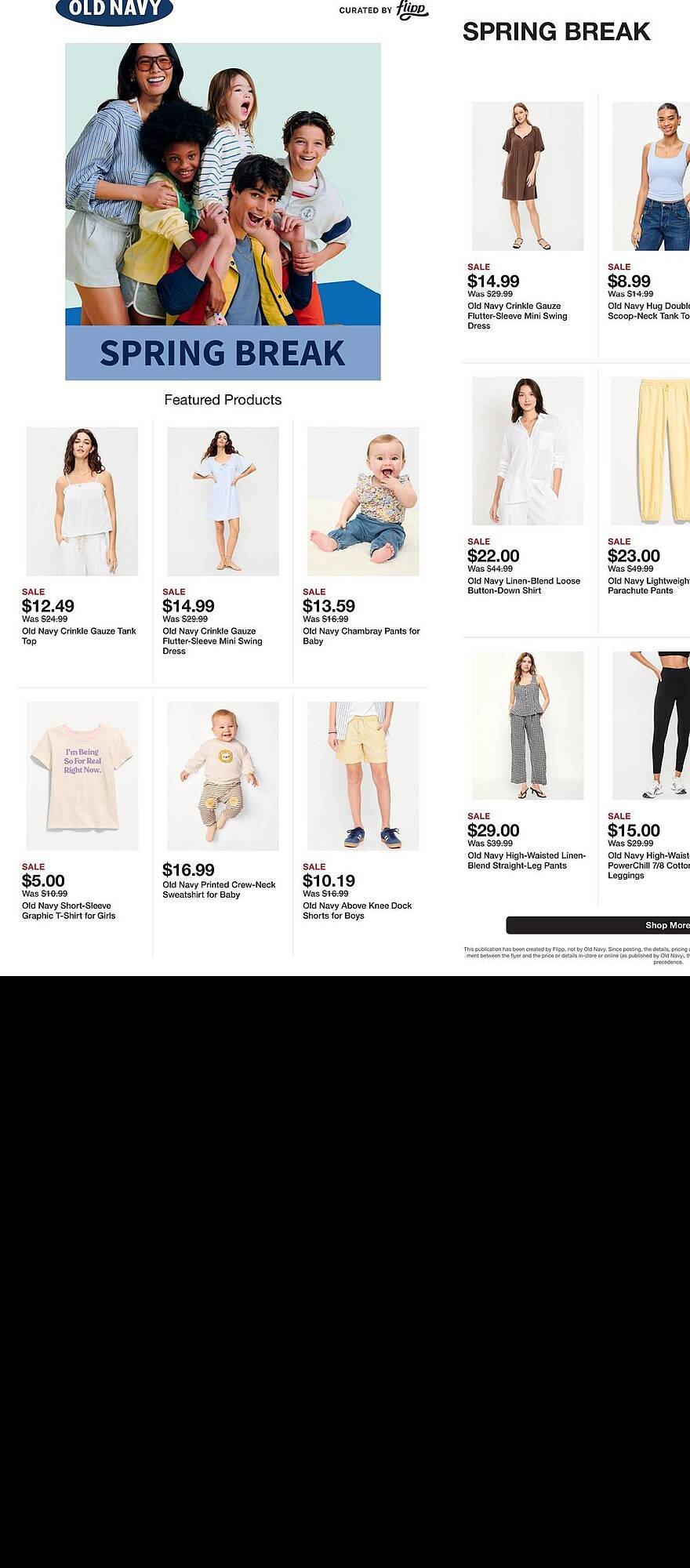 Old Navy weekly ad