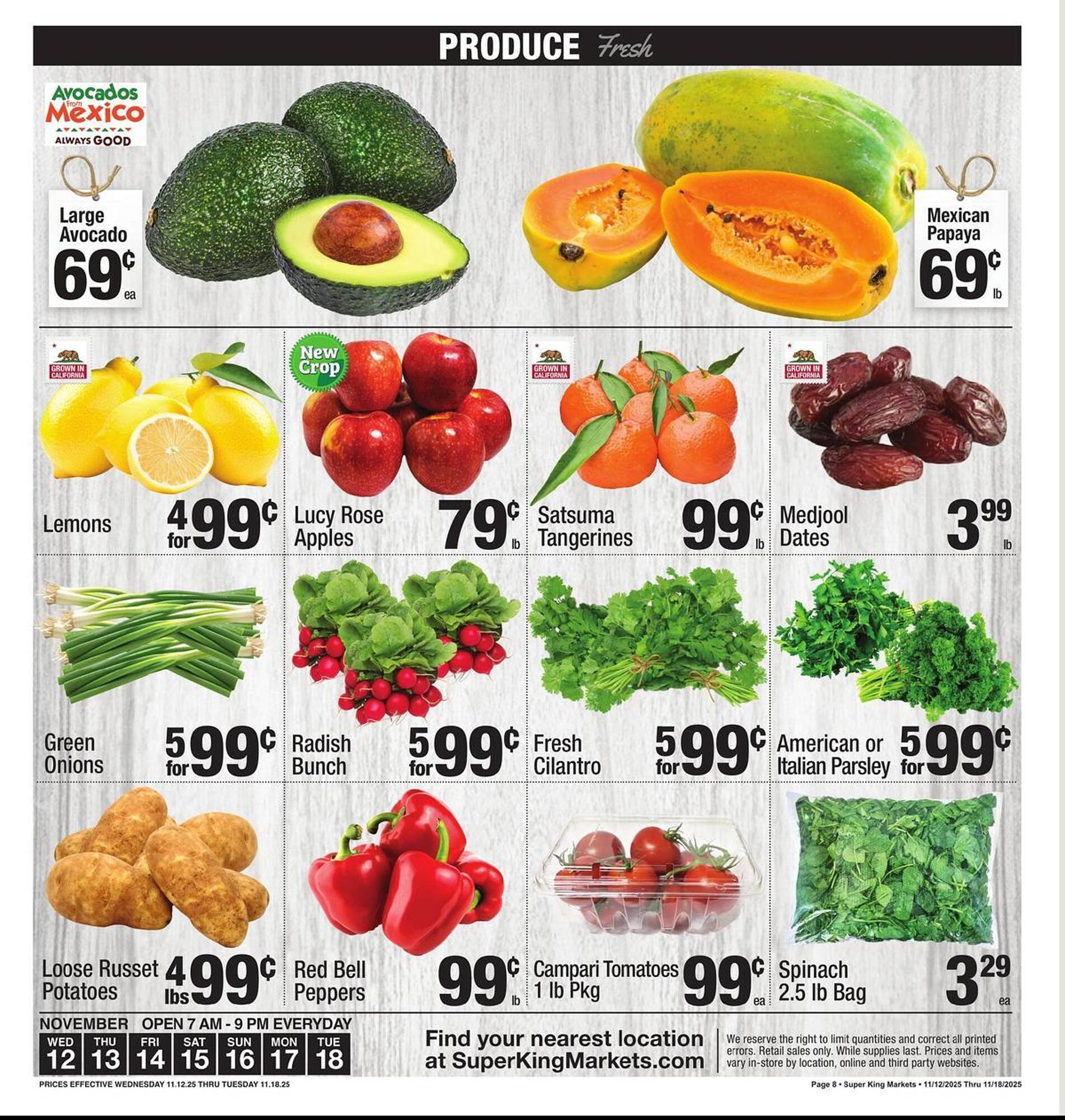 Super King Markets weekly ad
