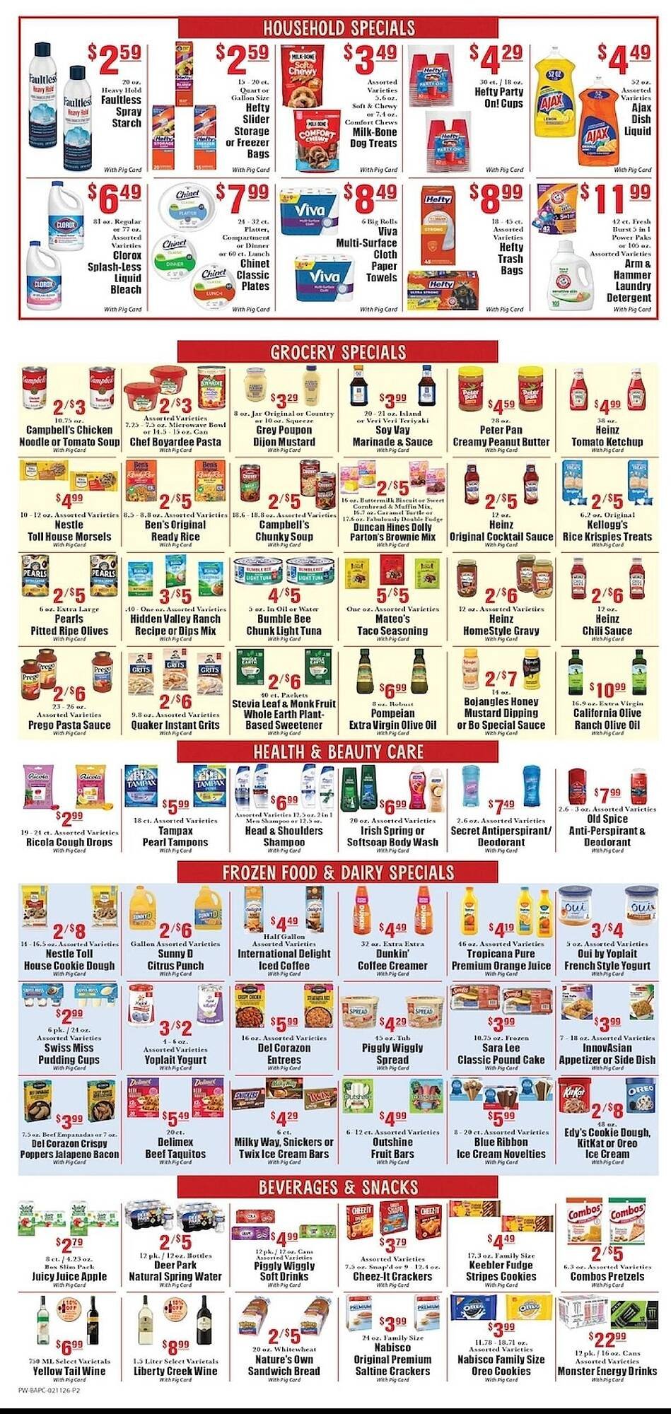 Piggly Wiggly weekly ad