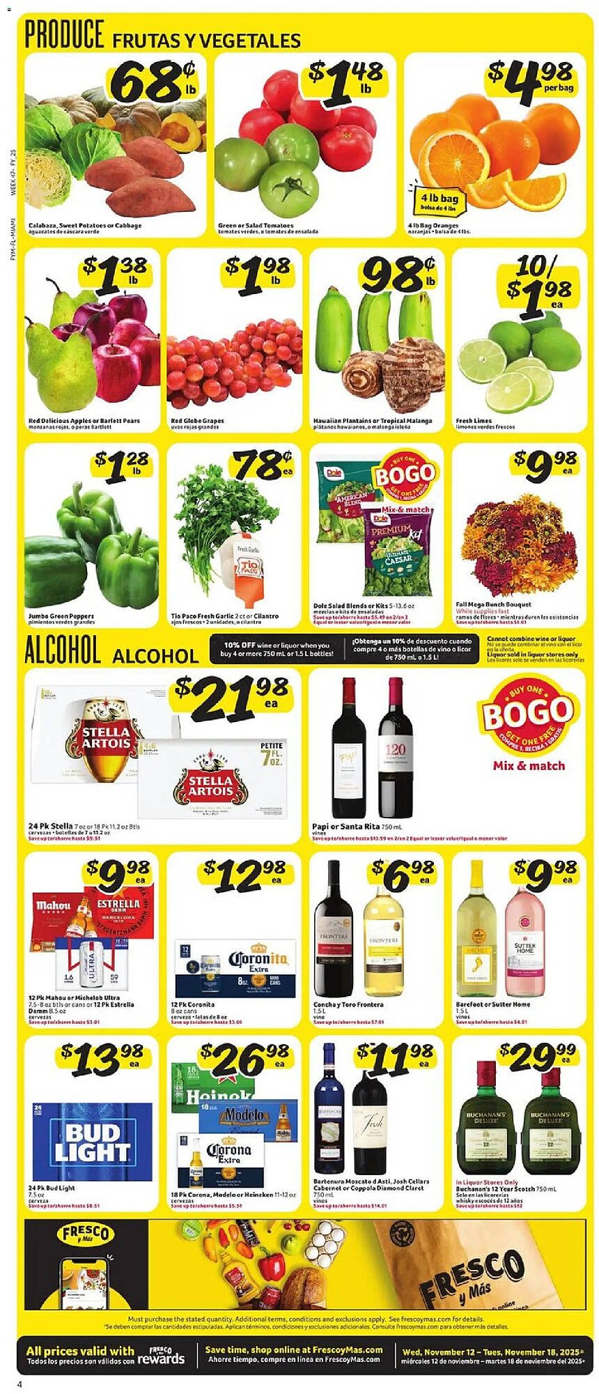 Fresco y Más weekly ad