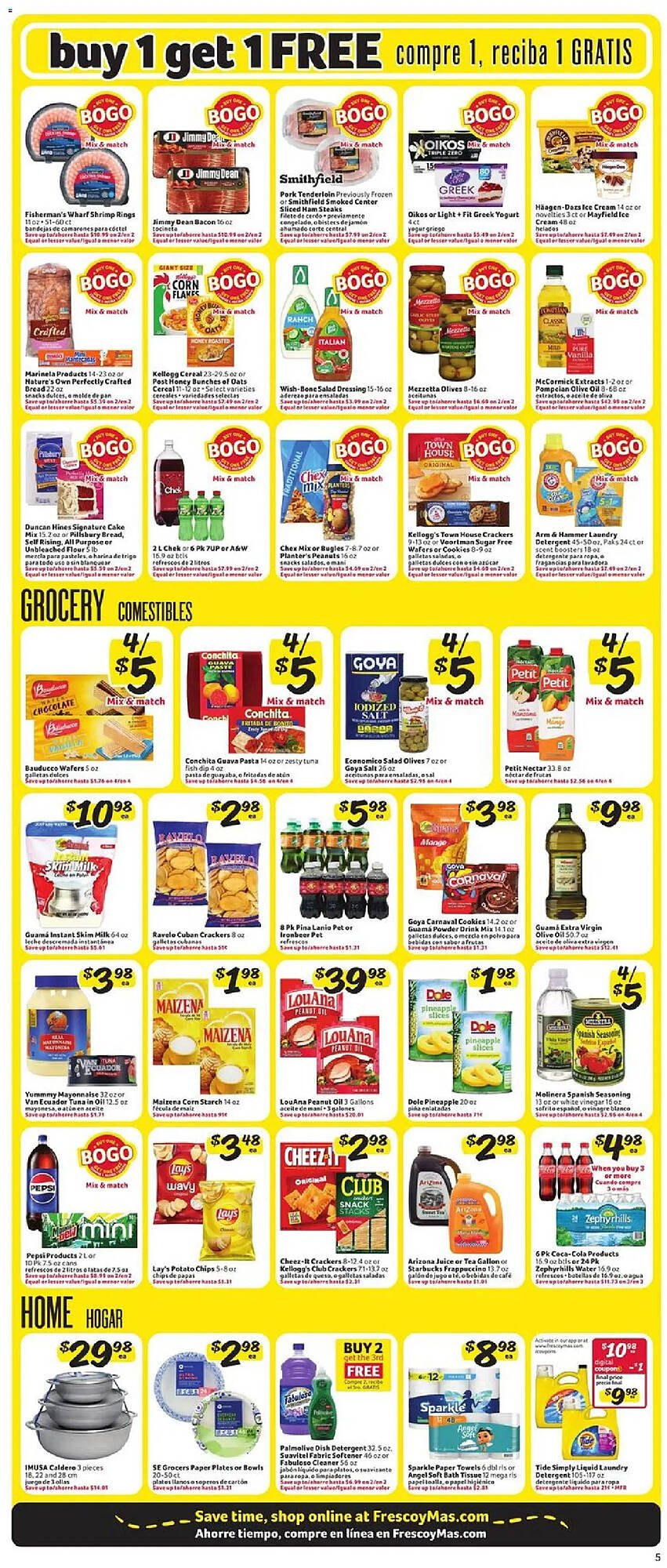 Fresco y Más weekly ad