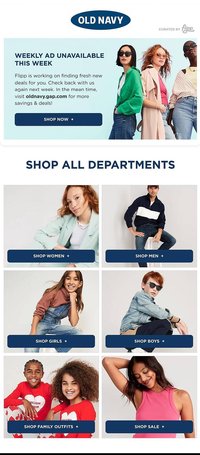 Old Navy weekly ad