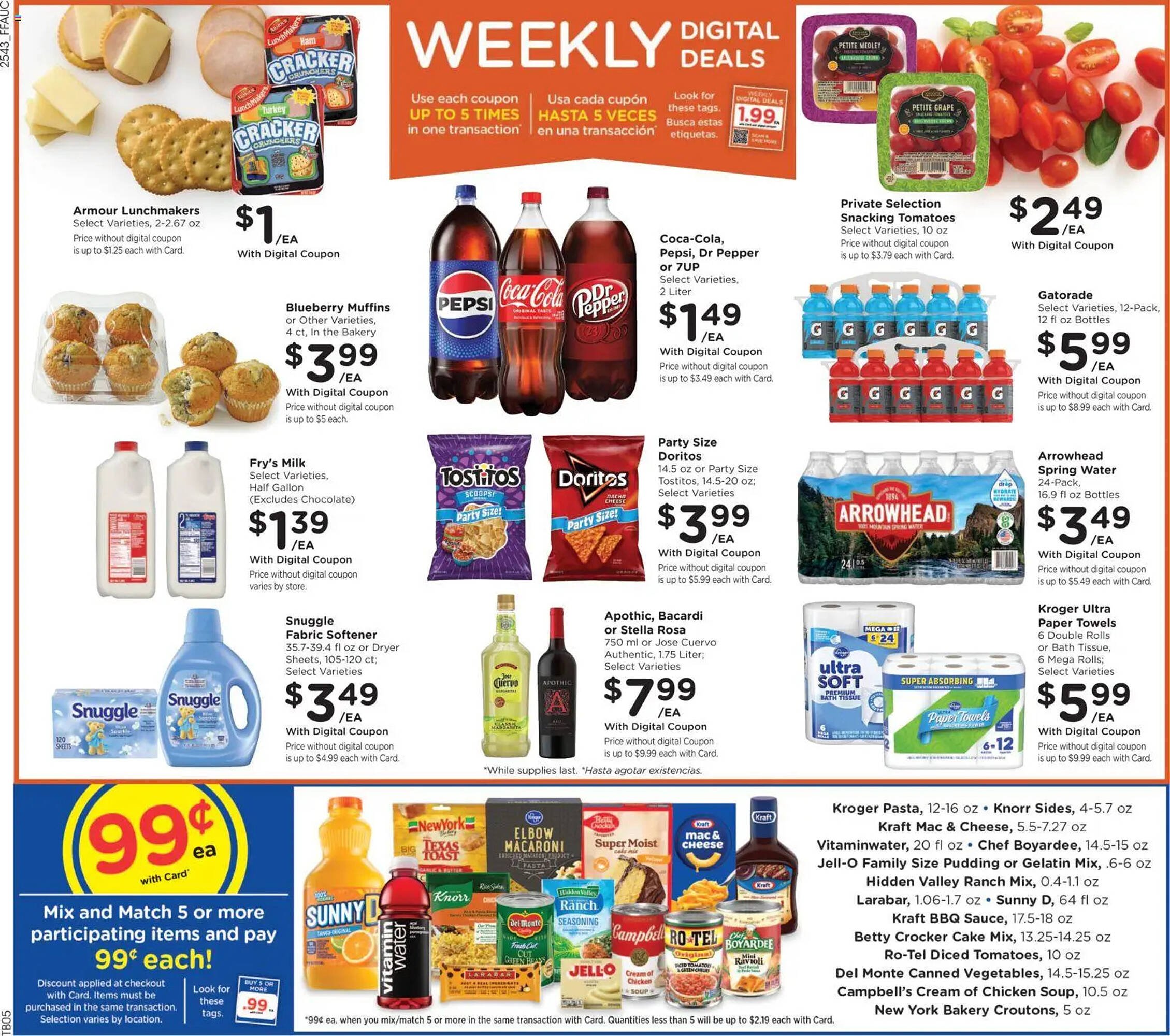 Fry&#039;s weekly ad
