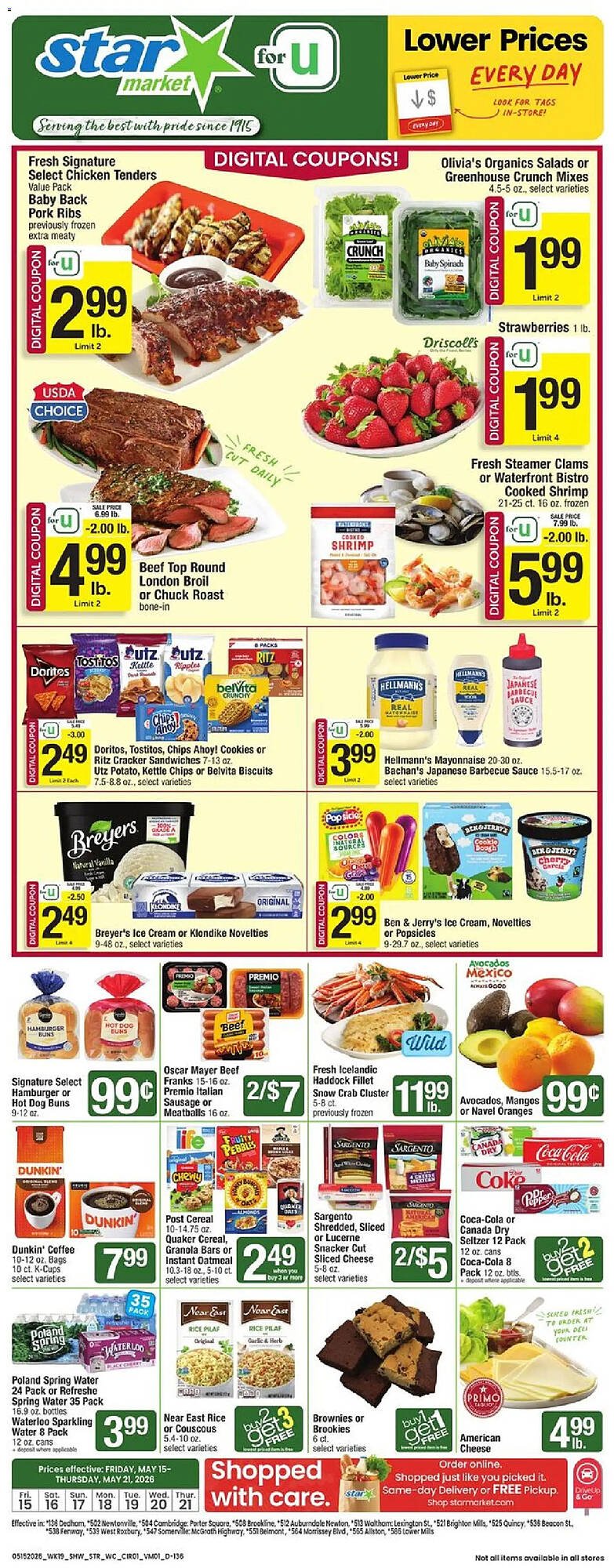 Star Market weekly ad