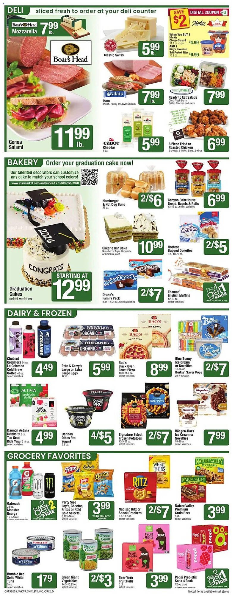 Star Market weekly ad