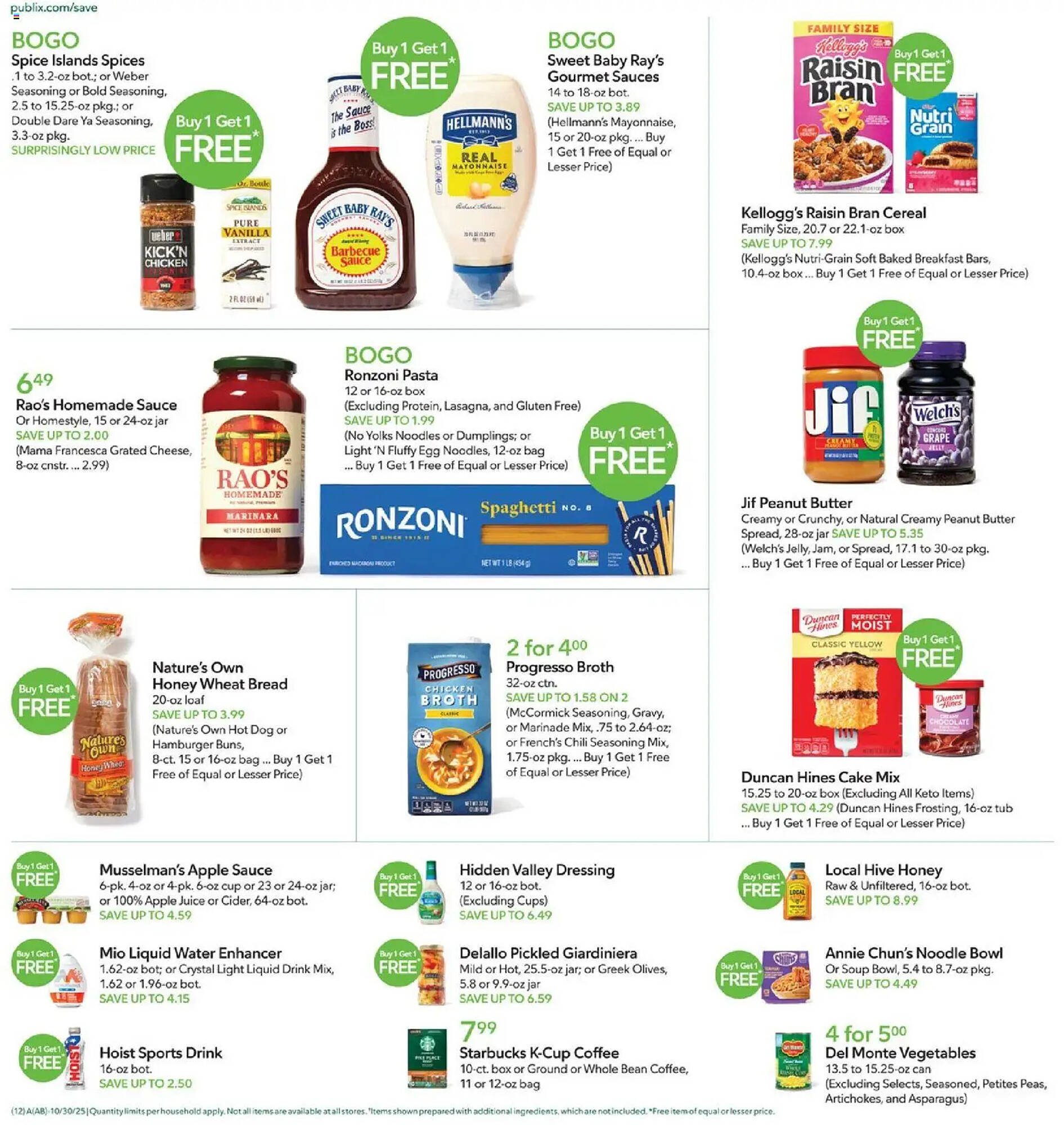 Publix weekly ad (2025-10-29 - 2025-11-05) | 12