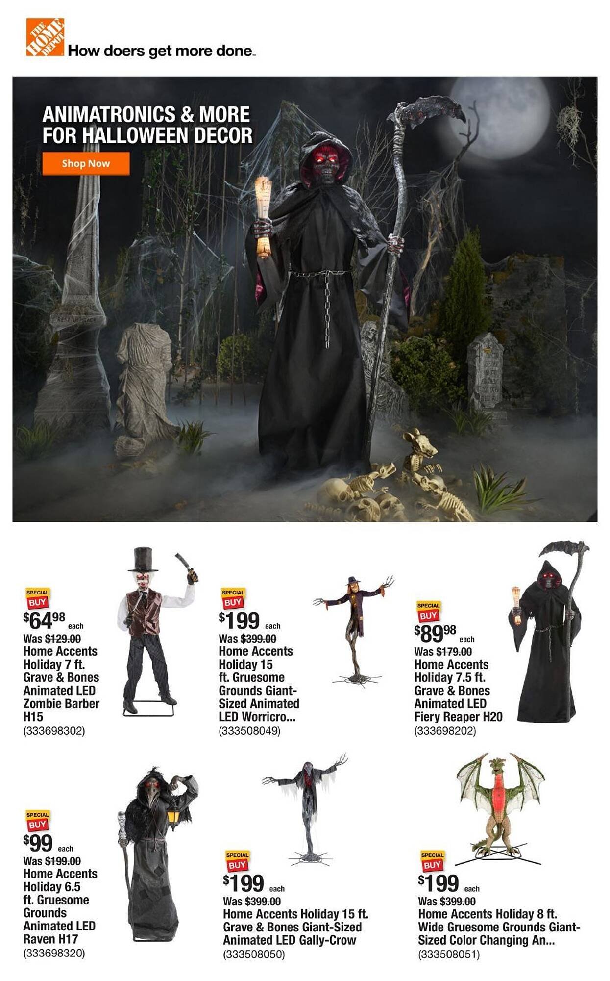 The Home Depot flyer (2025-10-09 - 2025-10-16) | 1