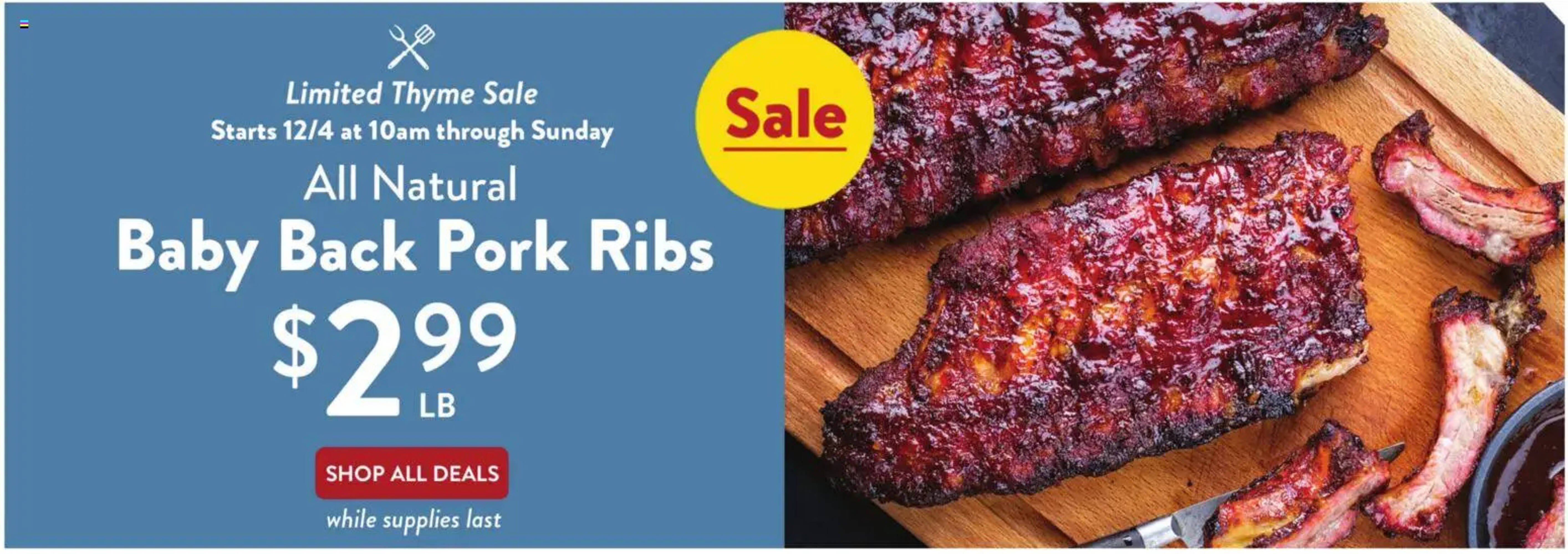 Fresh Thyme weekly ad