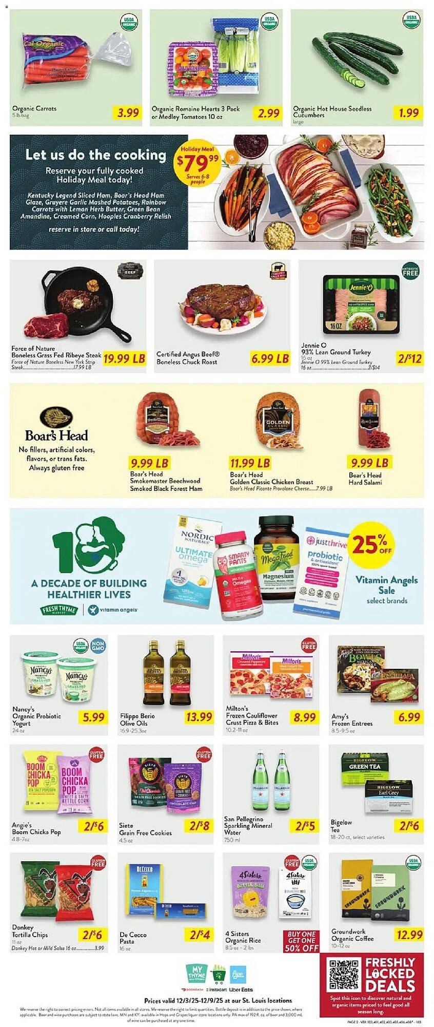 Fresh Thyme weekly ad