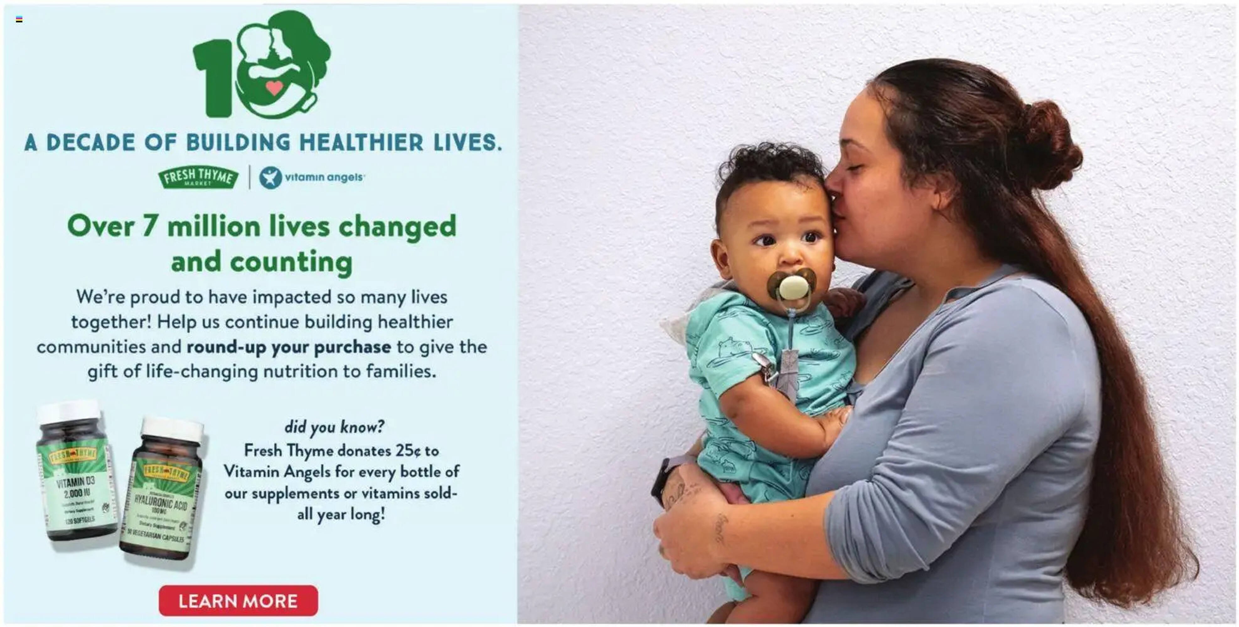 Fresh Thyme weekly ad