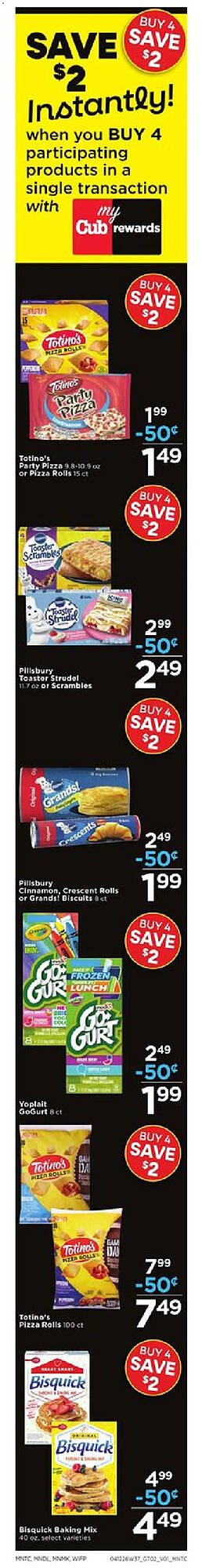 Cub Foods weekly ad