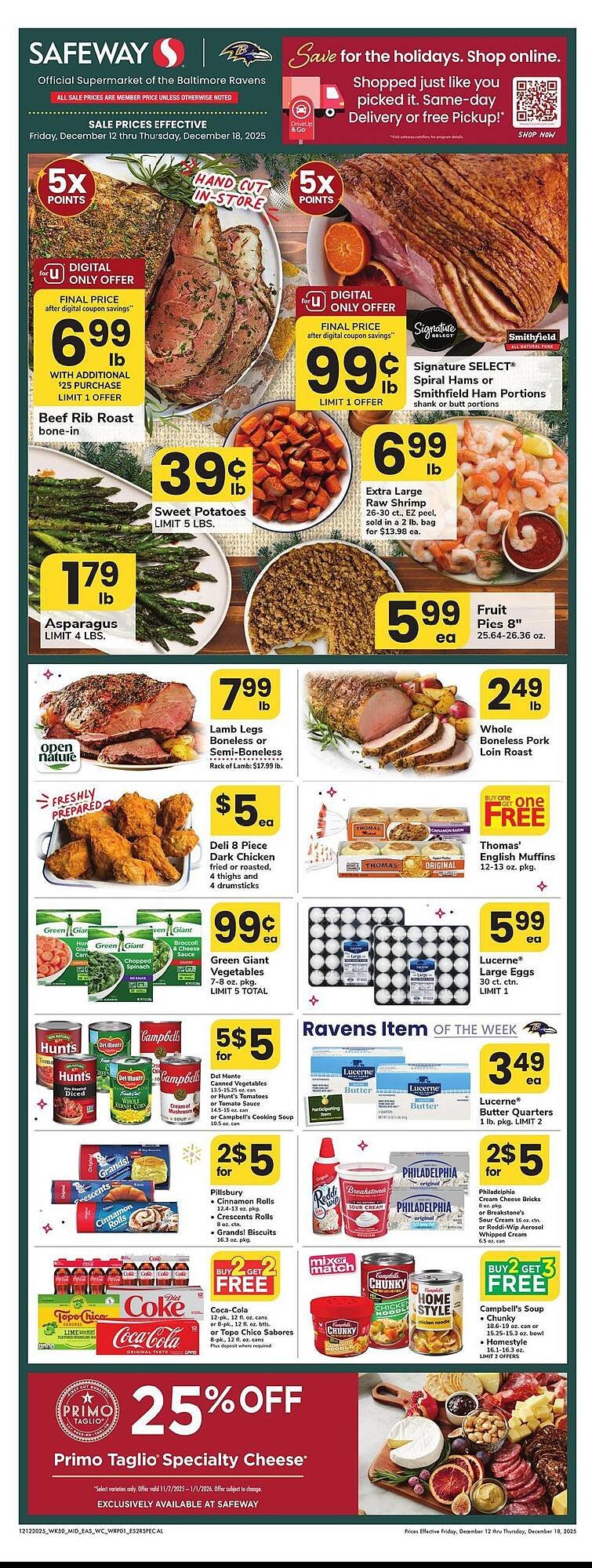 Safeway weekly ad