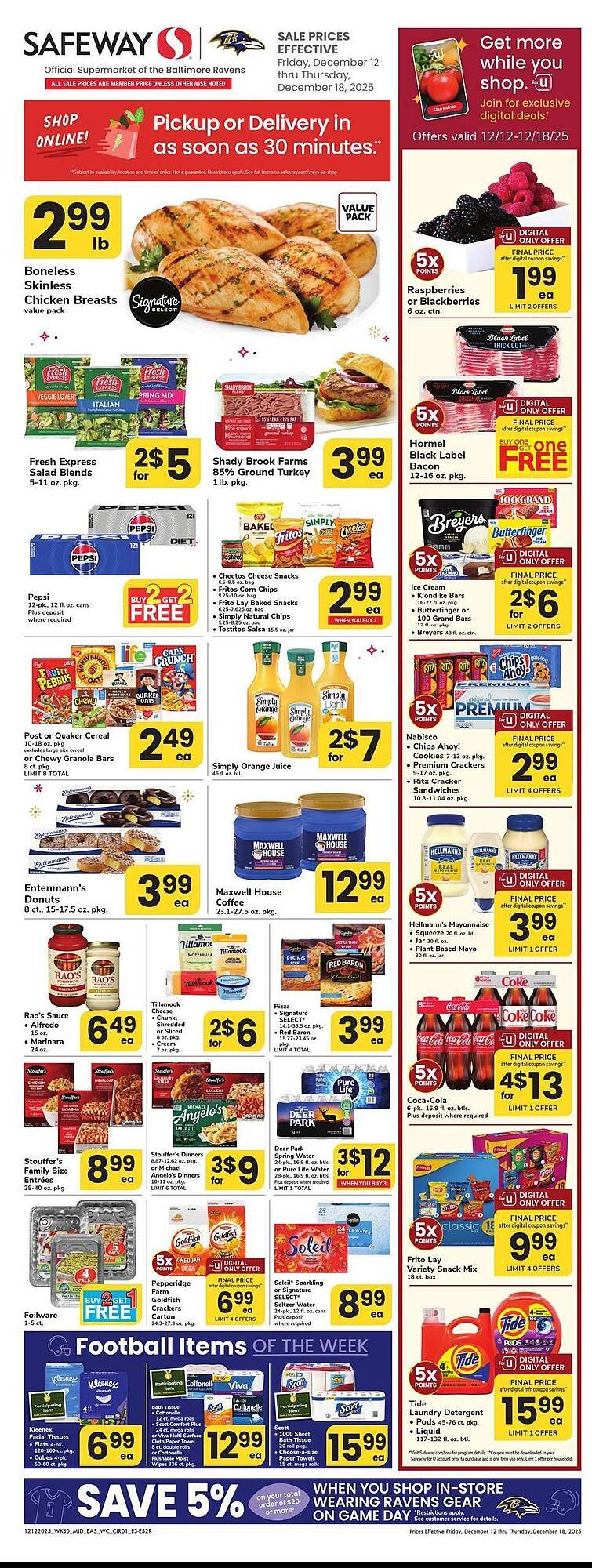 Safeway weekly ad