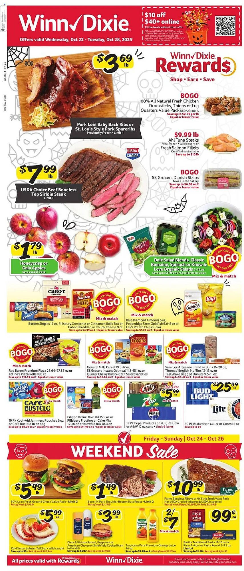 Winn Dixie weekly ad (2025-10-22 - 2025-10-28) | 1