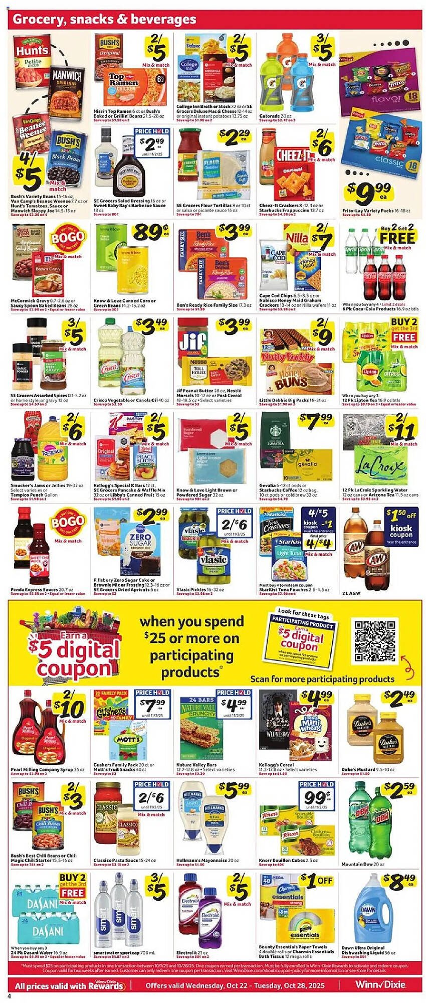 Winn Dixie weekly ad (2025-10-22 - 2025-10-28) | 5