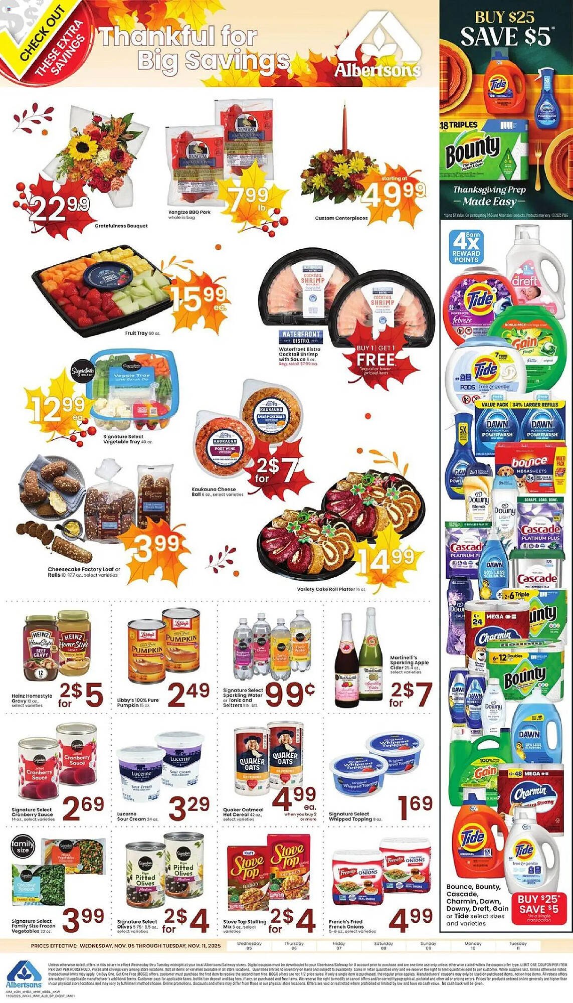 Albertsons weekly ad (2025-11-05 - 2025-11-12) | 1