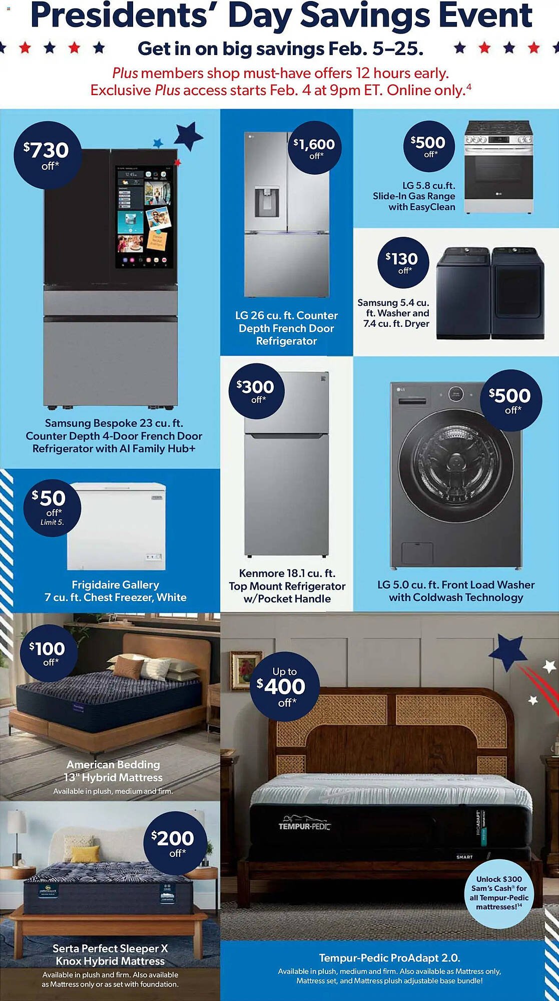 Sam's Club weekly ad
