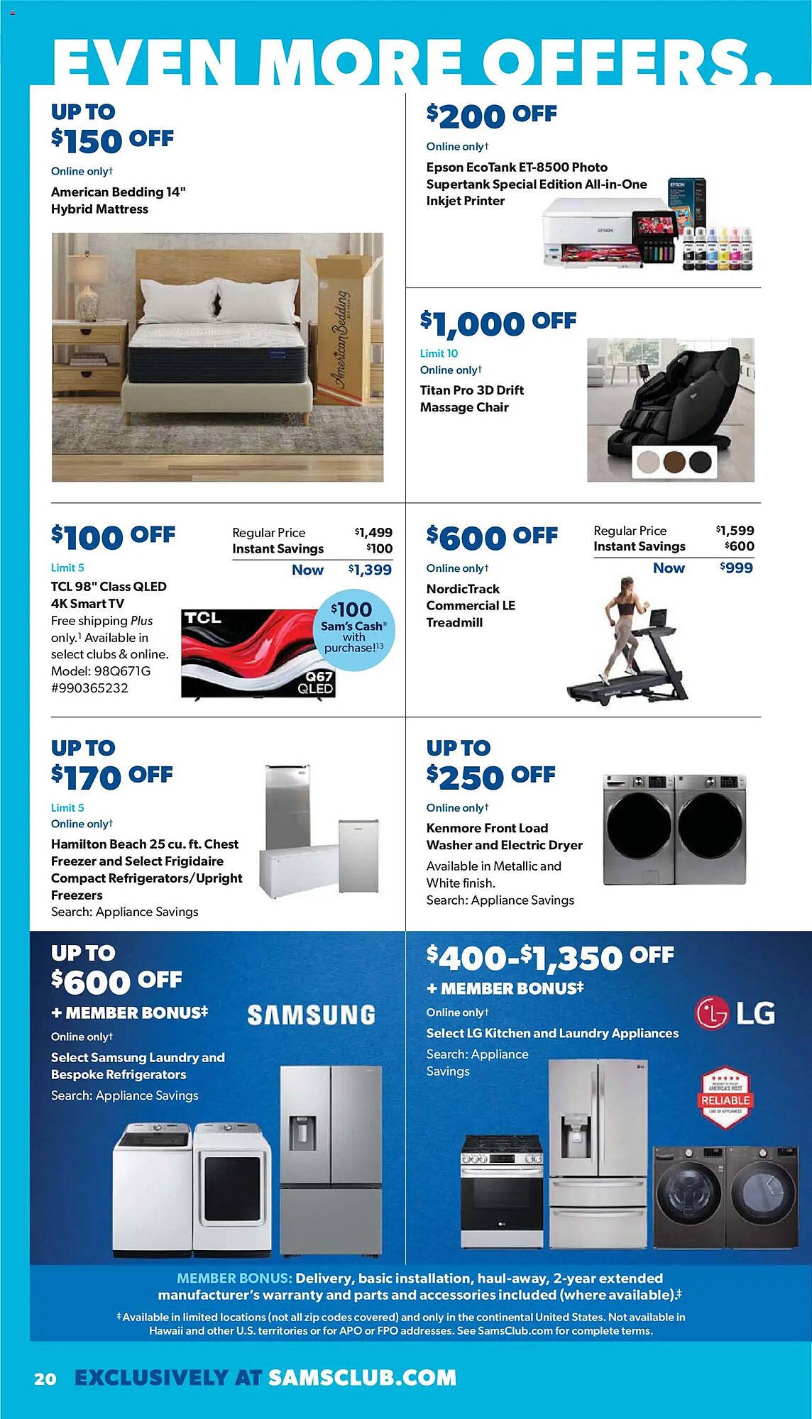 Sam's Club weekly ad