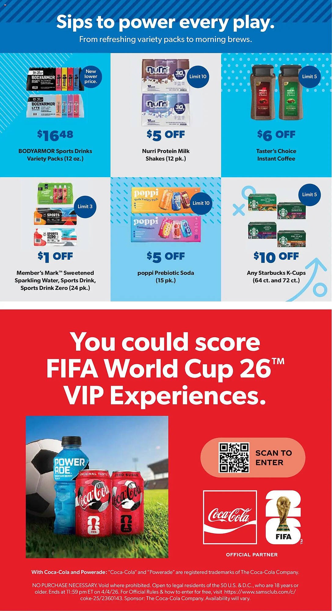 Sam's Club weekly ad