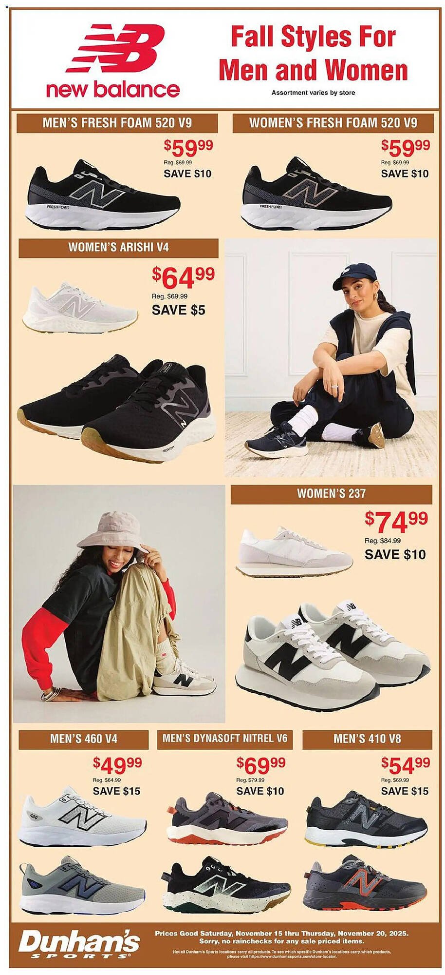 Dunham&#039;s Sports weekly ad